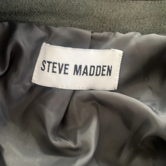 Not Your Baby Faux Suede Jacket - Green - Picture 5 of 7